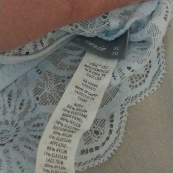 aerie White Lace Bralette - Picture 2 of 5